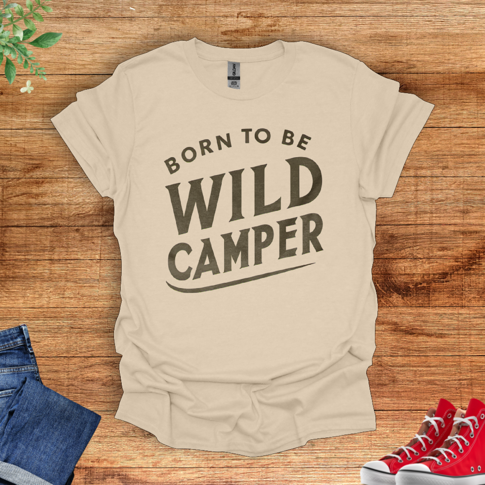 Born To Be Wild Camper T-Shirt