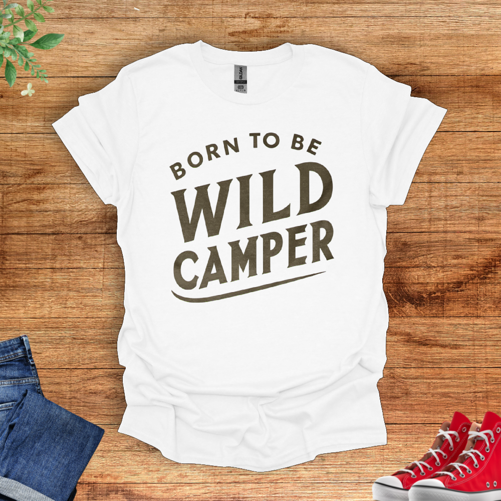 Born To Be Wild Camper T-Shirt